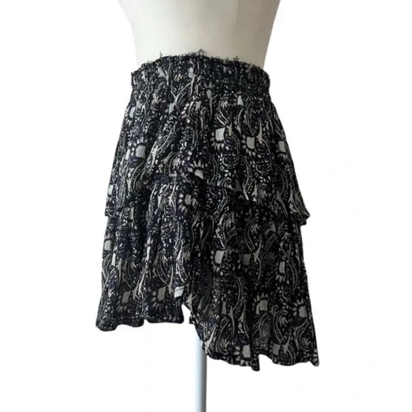 LOVESHACKFANCY ruffle mini SKIRT - Picture 3 of 6